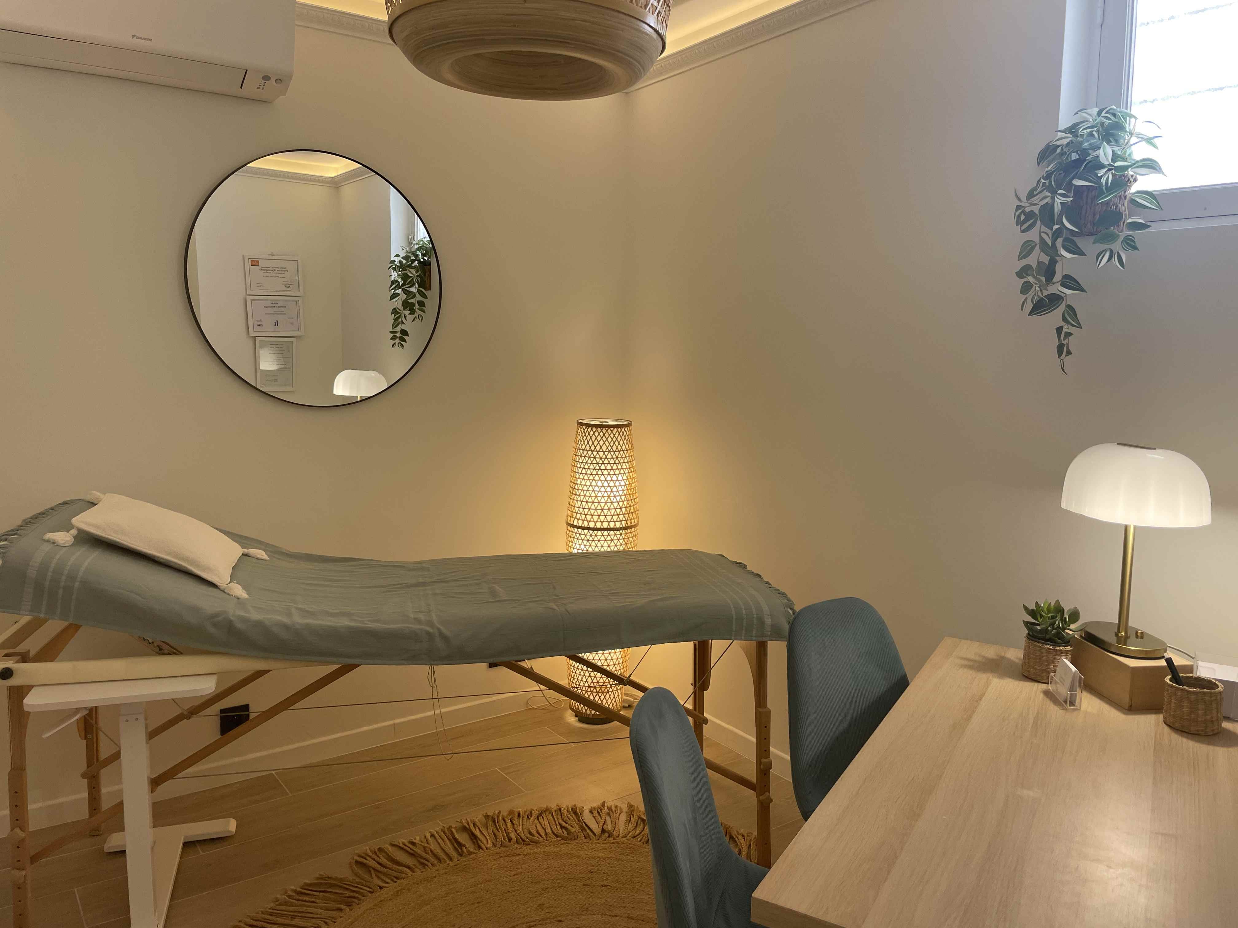 Salle de séance de kinésiologie et de Reiki